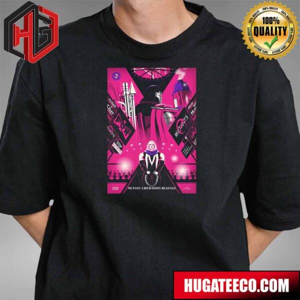 Magneto Mutant Liberation Begins X-Men 97 Marvel Unisex T-Shirt