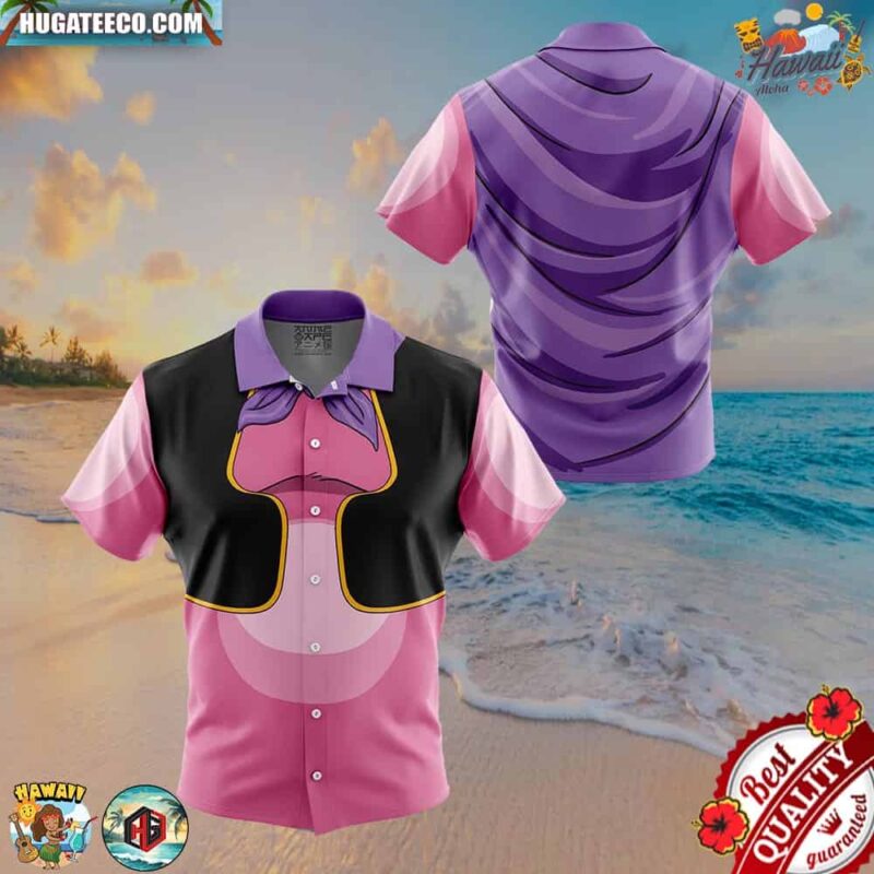 Majin Buu Dragon Ball Button Up Hawaiian Shirt