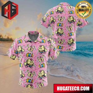 Mallow Super Mario Bros Button Up Animeape Hawaiian Shirt
