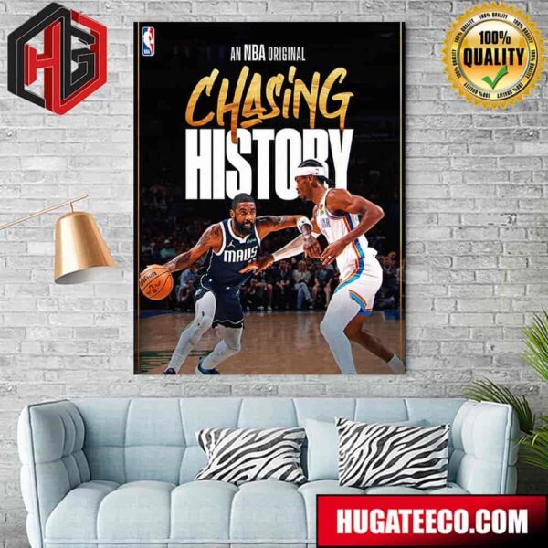 Mavericks Vs Thunder An NBA Original Chasing History Poster Canvas