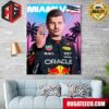 Max Verstappen Will Go Three In Miami Grands Prix 2024 F1 Champions Poster Canvas