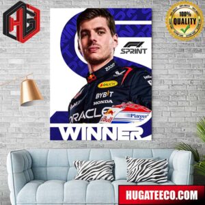 Max Verstappen Won Pole For The First Time At Gp Miami F1 Home Decoration Poster Canvas