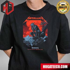 Metallica Germany The Munich Pop Up M72 World Tour 2024 At Olympiastadion In Munich On May 24 And 26 2024 Merchandise T Shirt