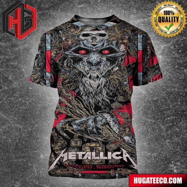 Metallica M72 World Tour Killer Show The European Munich Germany At Olympiastadion On 24th May 2024 All Over Print Shirt