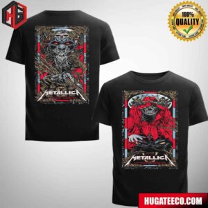 Metallica M72 World Tour Killer Two Show Of The European Run In Munich Germany At Olympiastadion On 24th And 26th May 2024 Two Sides Fan Gifts T-Shirt