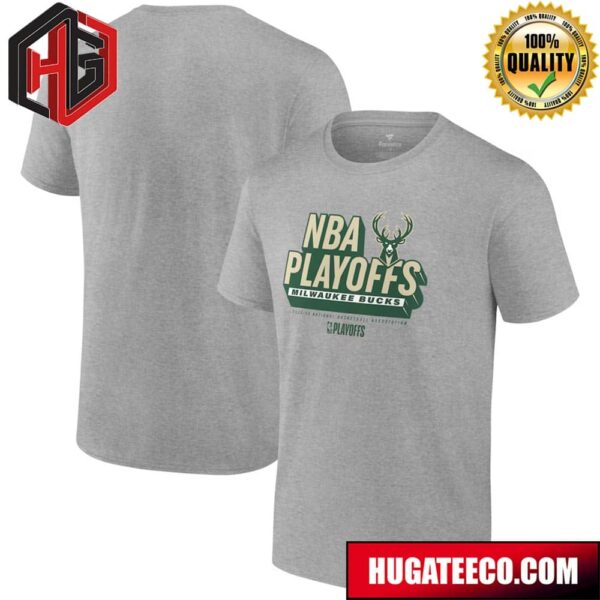 Milwaukee Bucks NBA Play Off Participant Defensive Stance T-Shirt