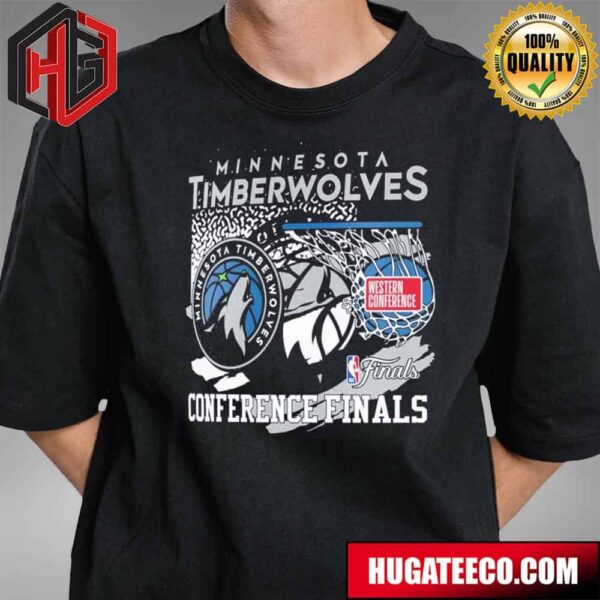 Minnesota Timberwolves 2024 Western Conference NBA Finals T-Shirt