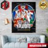 Dallas Mavericks Team NBA Playoffs International Players In The Western Conference Finals Poster Canvas