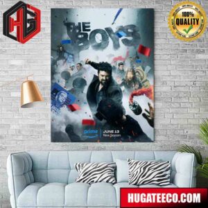 More Chaos Coming The Boys 4 New Poster Movie Poster Canvas