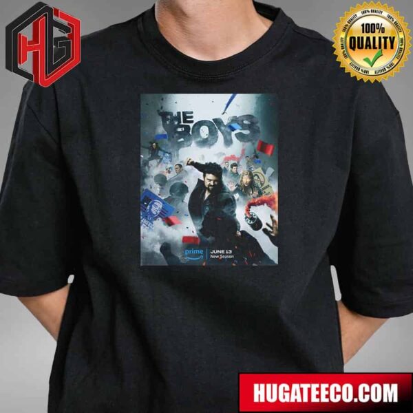 More Chaos Coming The Boys 4 New Poster Movie T-Shirt