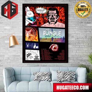 Mr Bungle Us Show On May 2024 Schedule List Poster Canvas