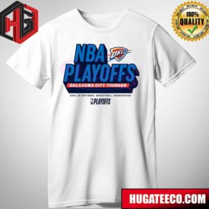 NBA Playoffs 2023-24 National Baskeball Association Oklahoma City Thunder T-Shirt