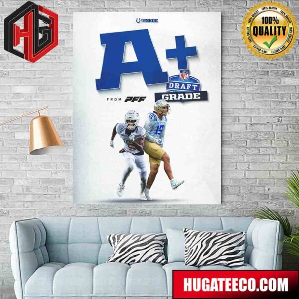 NFL Indianapolis Colts A Draft Fit For The Fridge Poster Canvas