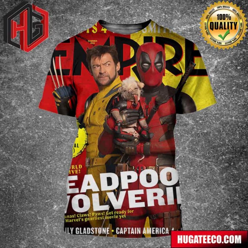 New Look At Deadpool And Wolverine Source Empire Magazine All Over Print Shirt