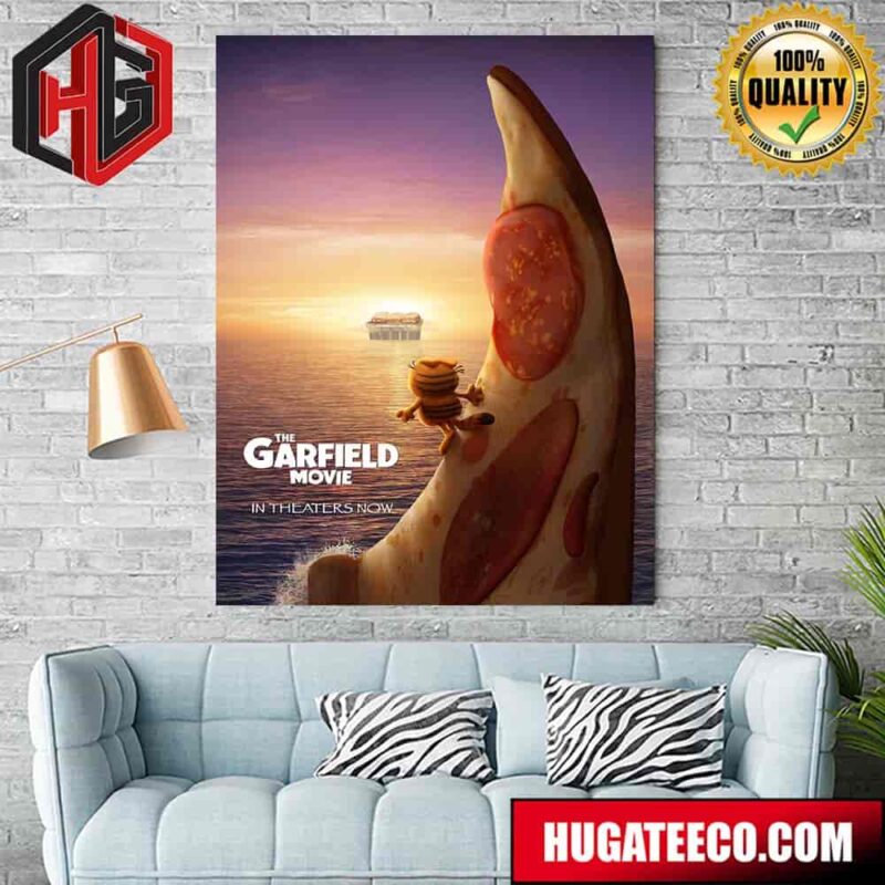 New Moana 2 Themed Poster For The Garfield Movie Home Decor Poster Canvas