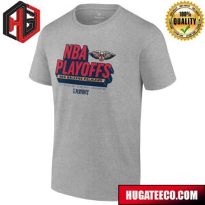 New Orleans Pelicans NBA Play Off Participant Defensive Stance T-Shirt
