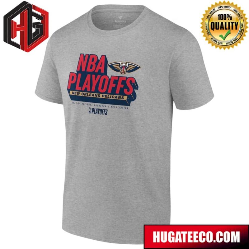 New Orleans Pelicans NBA Play Off Participant Defensive Stance T-Shirt