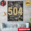 Real Madrid Cf Is Laliga 2023 2024 Champion Home Decoration Poster Canvas
