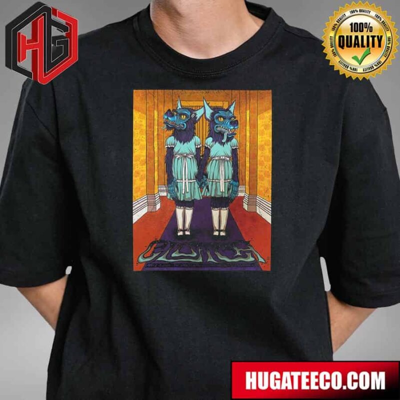 New Poster Design For Clutch Official Two Shows At The Stanley Hotel Concert Hall May 2 2024 Estes Park Co T-Shirt