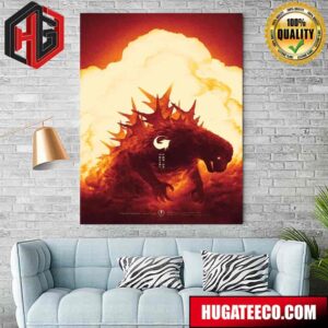 New Poster For Godzilla Minus One Home Decor Poster Canvas
