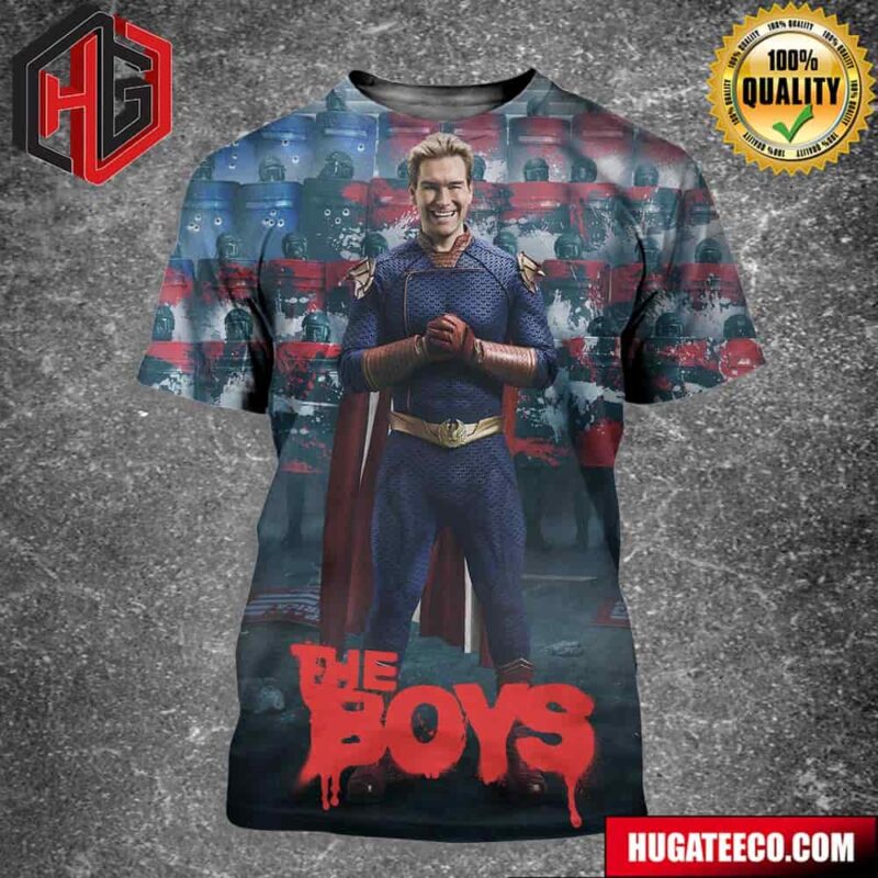 New Poster For The Boys Season 4 June 13 On Prime Video All Over Print Shirt