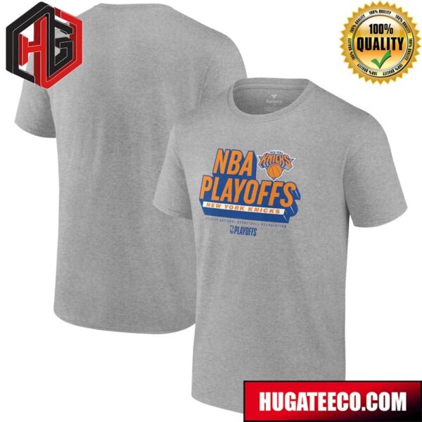 New York Knicks NBA Play Off Participant Defensive Stance T-Shirt