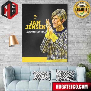 Next Head Coach Of Iowa Hawkeyes Jan Jensen P Sue Beckwith Md Head Women Basketball Coach Poster Canvas