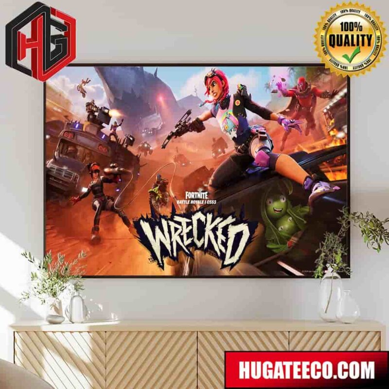 Official Key Art For Fortnite Chapter 5 Season 3 Home Decor Poster Canvas