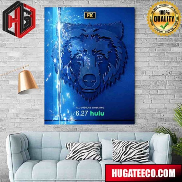 Official Poster For The Bear Season 3 All Episodes Release On June 27 Home Decor Poster Canvas