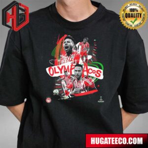 Olympiakos FC UEFA Europa Conference League Champions 2023?24 T-Shirt