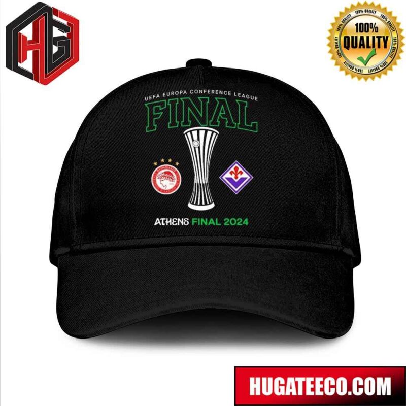 Olympiakos Vs Fiorentina UEFA Europa Conference League Final Athens Final 2024 Hat-Cap