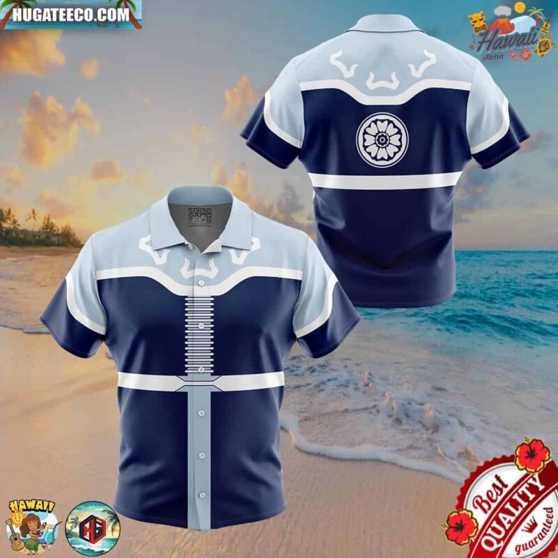 Order of the White Lotus Avatar Button Up Hawaiian Shirt