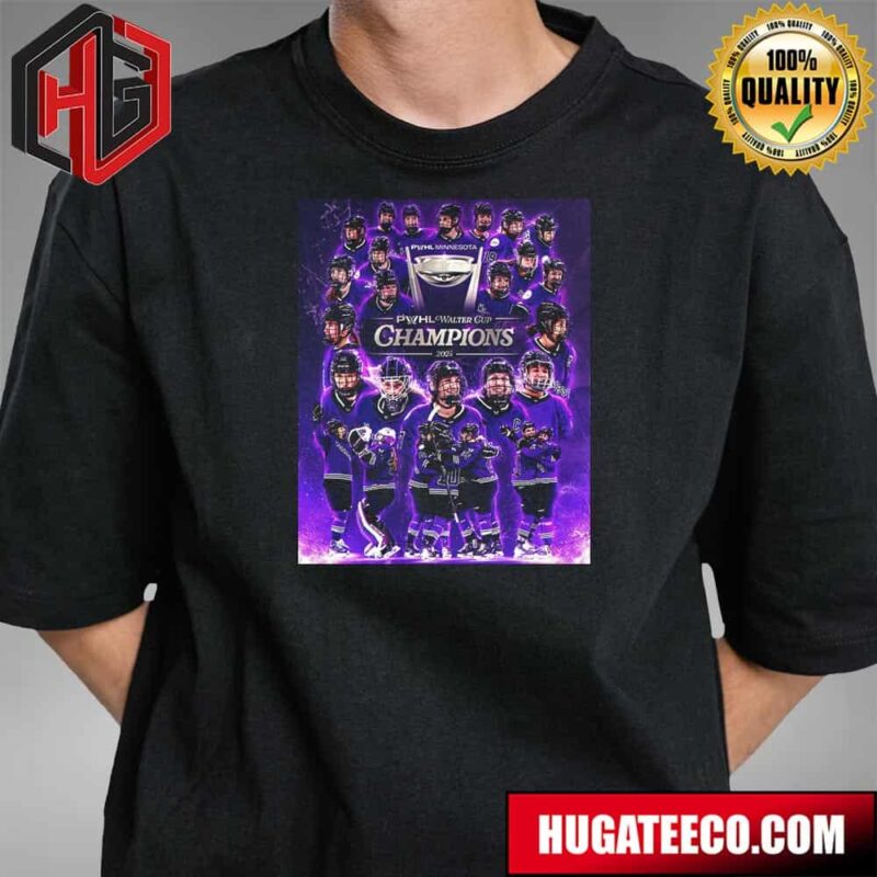 PWHL Minnesota Is First-Ever Walter Cup Champion 2024 T-Shirt