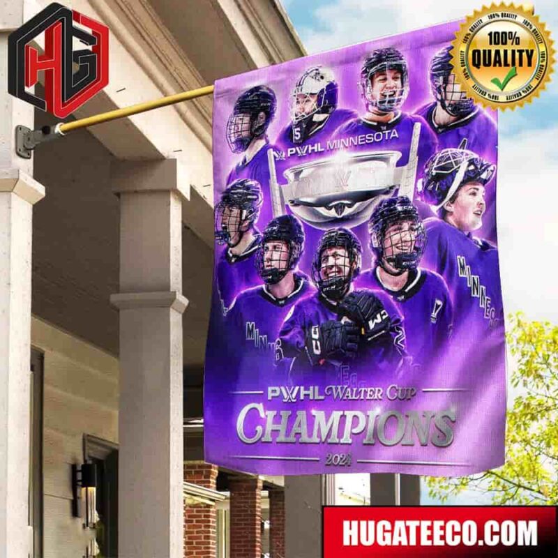 PWHL Minnesota Is Your First-Ever Walter Cup Champion Garden House Flag