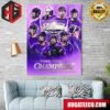 PWHL Minnesota Is First-Ever Walter Cup Champion 2024 Home Decor Poster Canvas