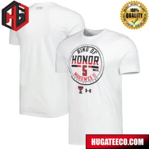 Patrick Mahomes Texas Tech Red Raiders Hall Of Fame X Under Armour Ring of Honor Two Sides T-Shirt