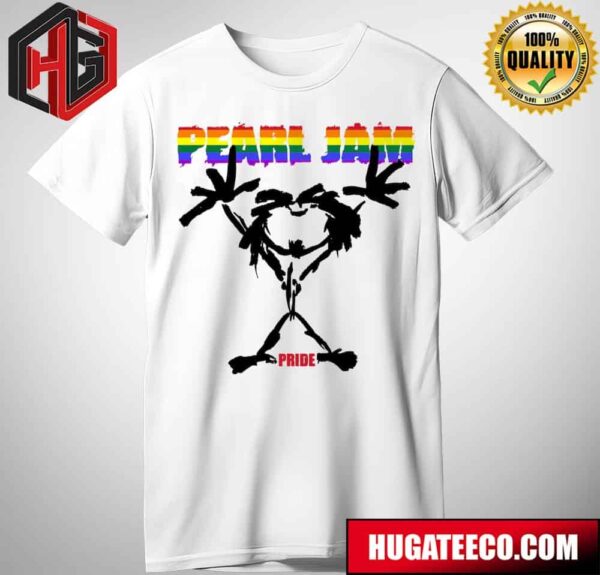 Pearl Jam Pride Stickman Merchandise T-Shirt