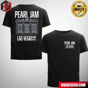 Pearl Jam With Deep Sea Diver May 16th 2024 MGM Grand Garden Arena Las Vegas Nevada Two Sides T Shirt