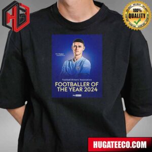Phil Foden Manchester City Football Writers Association Footballer Of The Year 2024 T-Shirt