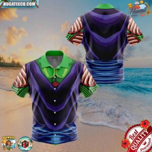 Piccolo Dragon Ball Button Up Hawaiian Shirt