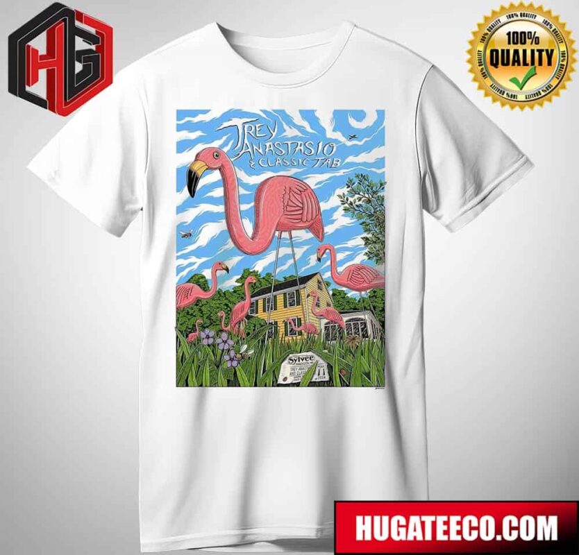 Poster For One Of The Musical Heroes Trey Anastasio And Classic Tab In Madison Wi T-Shirt