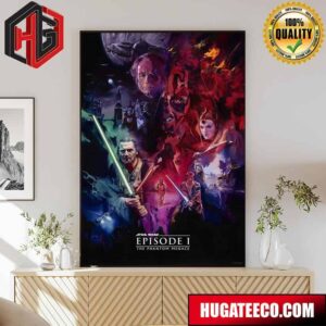 Star Wars The Episode I The Phantom Menace May The 4th Be With You 2024 Poster Canvas