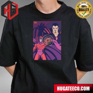 Promotional Poster For X Men 97 Featuring Magneto And Mister Sinister T-Shirt