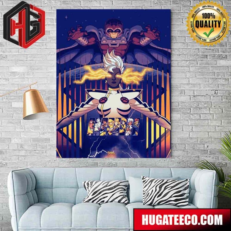 Promotional Poster For X-Men 97 Featuring Storm Home Decor Poster Canvas