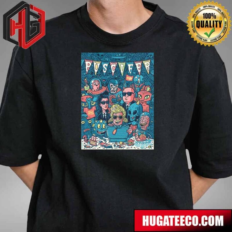 Puscifer Poster For Sessanta Forest Hills Stadium In Forest Hills New York Unisex T-Shirt