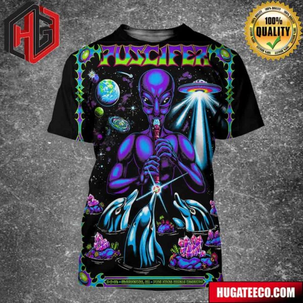 Puscifer Show At Clarkston Mi On May 2nd 2024 Limited Edition All Over Print Shirt