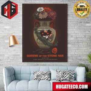 Queen Of The Stone Age The End Is Nero May 06 2024 At Portsmouth Va Atlantic Union Bank Pavilion Home Decor Poster Canvas