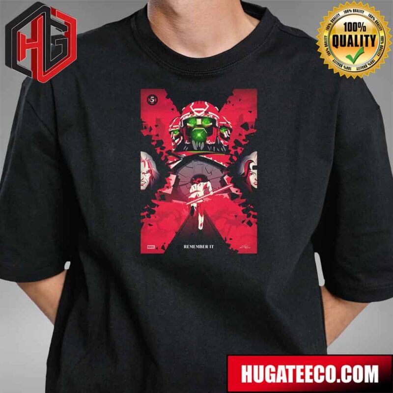 Remember It 5th Poster Celebrating Each Episode Of Marvel X-Men97 T-Shirt