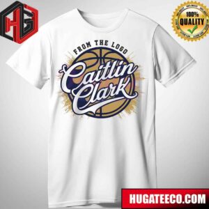 Retro Caitlin Clark From The Logo Basketball T-Shirt