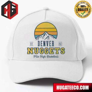 Retro Denver Nuggets Est 1967 Mile High BasketballHat-Cap
